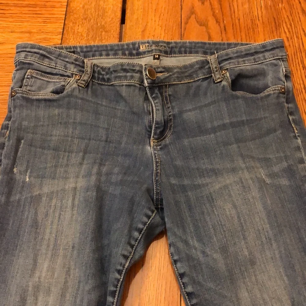 Kut from the Kloth Blue Jeans - Picture 2 of 6
